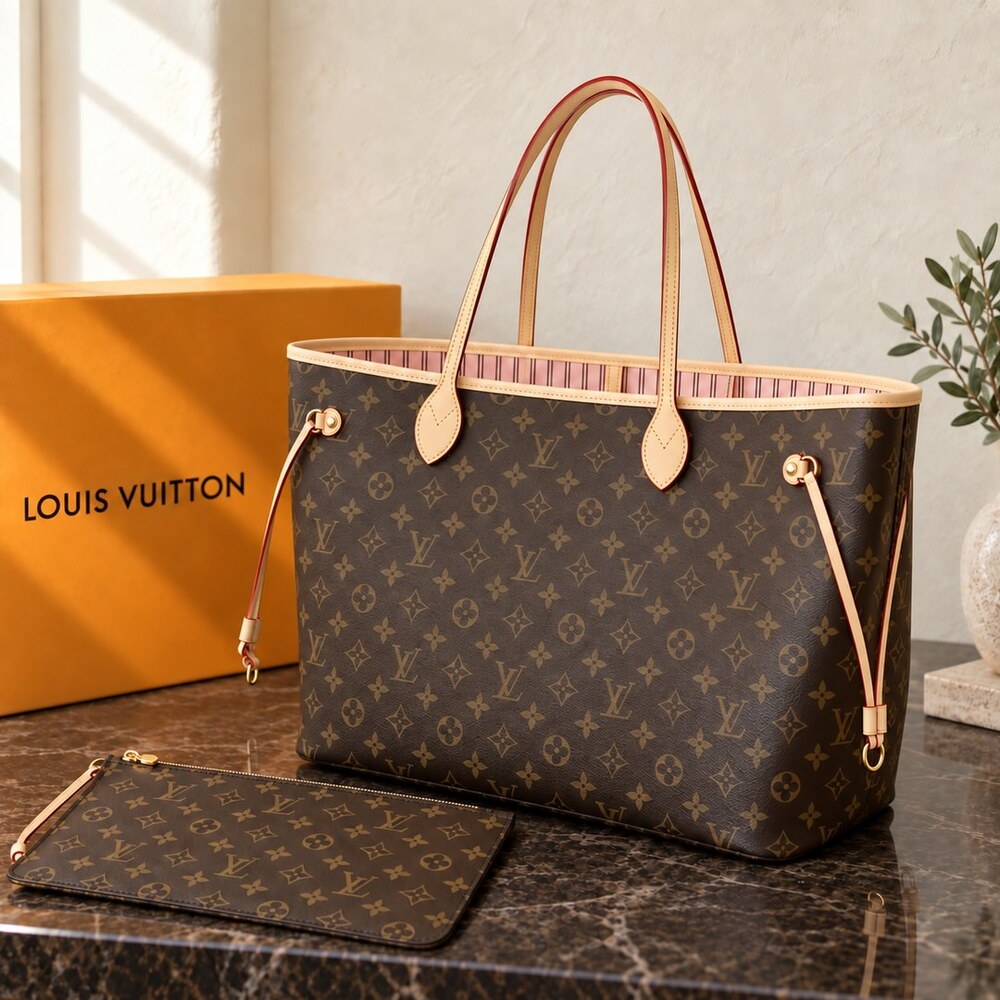 Louis Vuitton Neverfull MM Monogram - Picture 2 of 6